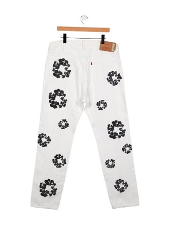 Denim Tears x Levi's Cotton Wreath Slim Fit Jeans