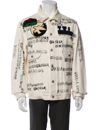 Denim Tears x Levi's x Stussy x Our Legacy Printed Denim Jacket