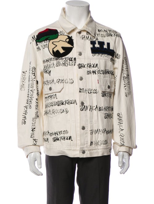 Denim Tears x Levi's x Stussy x Our Legacy Printed Denim Jacket