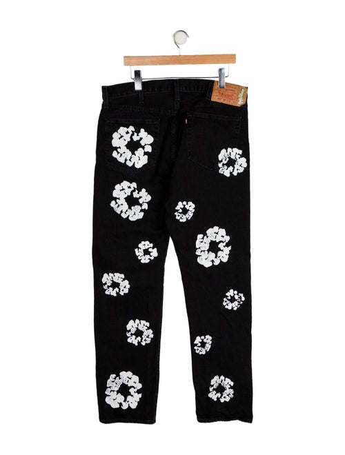 Denim Tears x Levi's Cotton Wreath Slim Fit Jeans