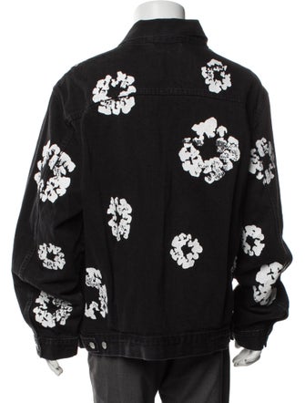 Denim Tears x Levi's Cotton Wreath Denim Floral Print Denim Jacket