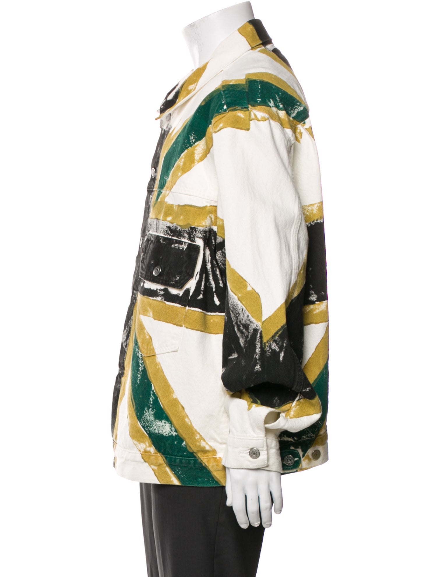 Denim Tears x Levi's Windbrush Printed Moto Jacket