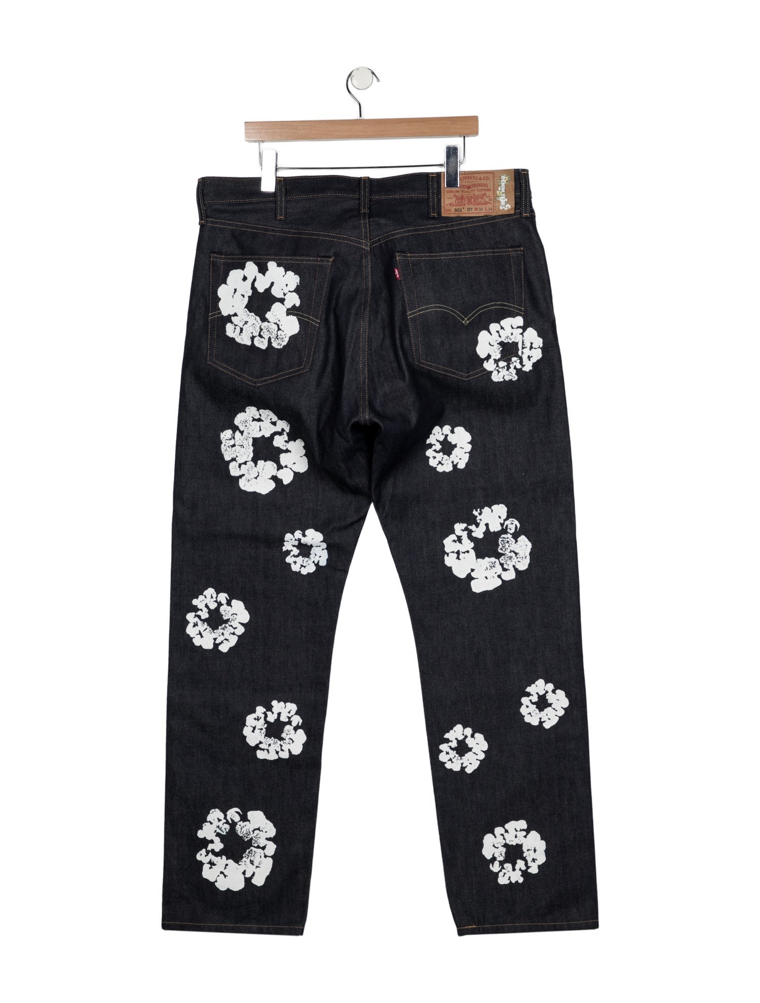 Denim Tears x Levi's Cotton Wreath Slim Fit Jeans