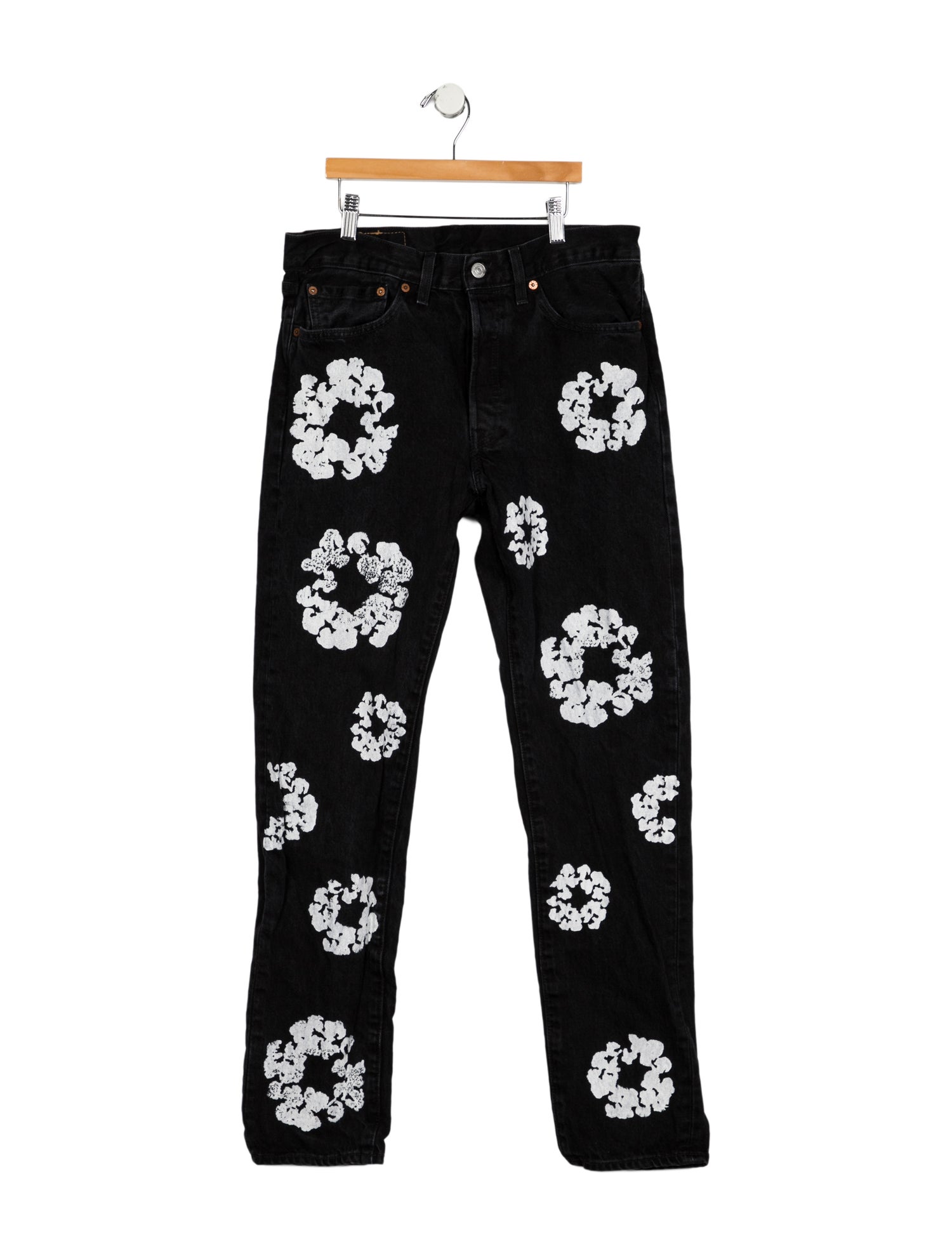 Denim Tears x Levi's Cotton Wreath Slim Fit Jeans