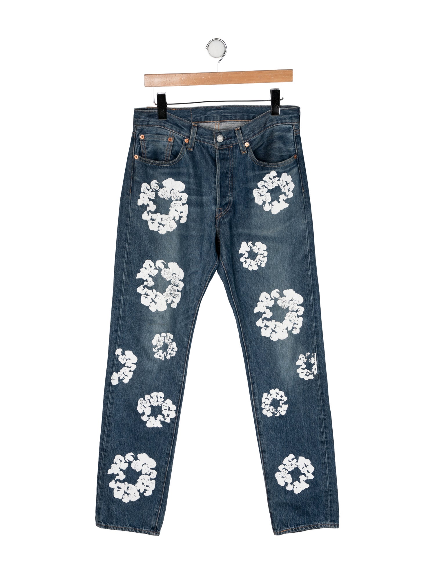 【W30 L32✨】DENIM TEARS Levi's 501 ティアーズ Denim Tears x Levi's 501 Bust Down Jeans - 11
