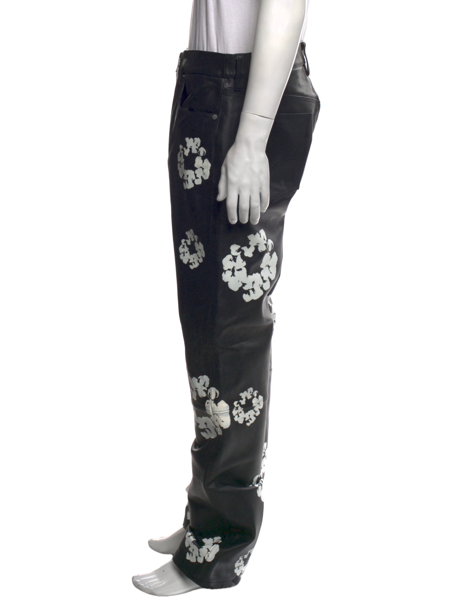 Denim Tears x Levi's Cotton Wreath Pants - Pants, Clothing
