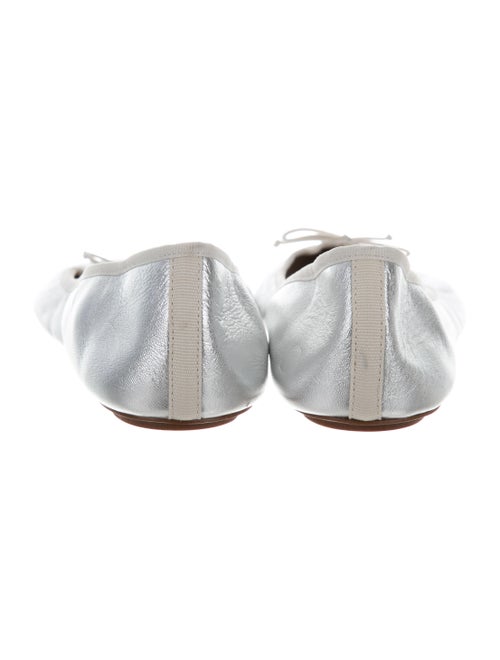 Massimo Dutti Metallic ballet Flats