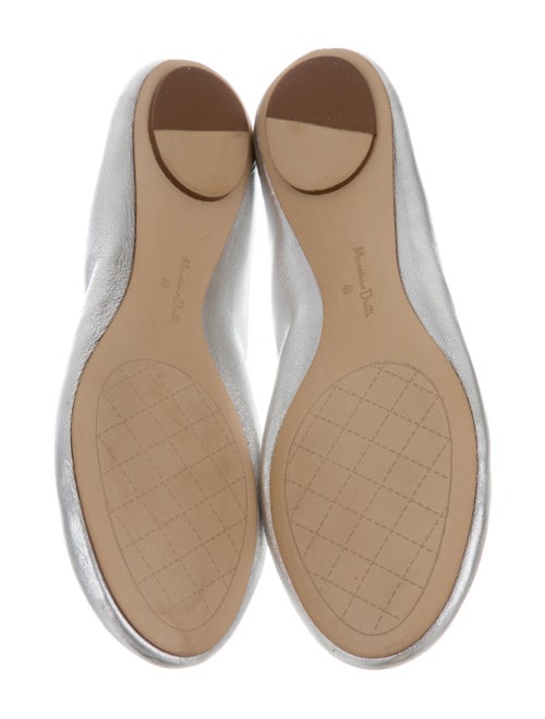 Massimo Dutti Metallic ballet Flats