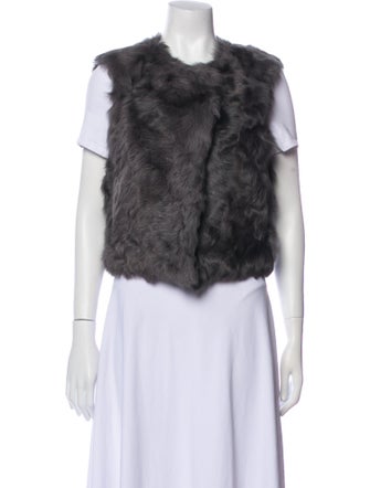 Massimo Dutti Leather Vest