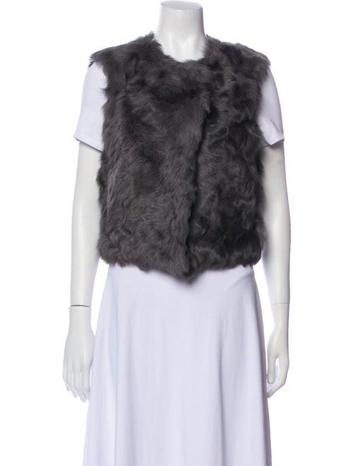 Massimo Dutti Leather Vest