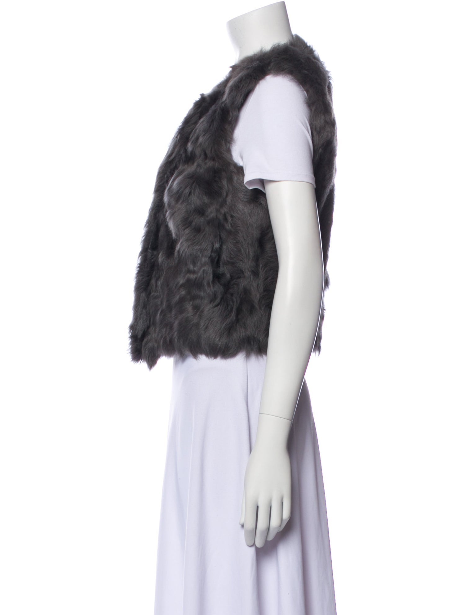 Massimo Dutti Leather Vest