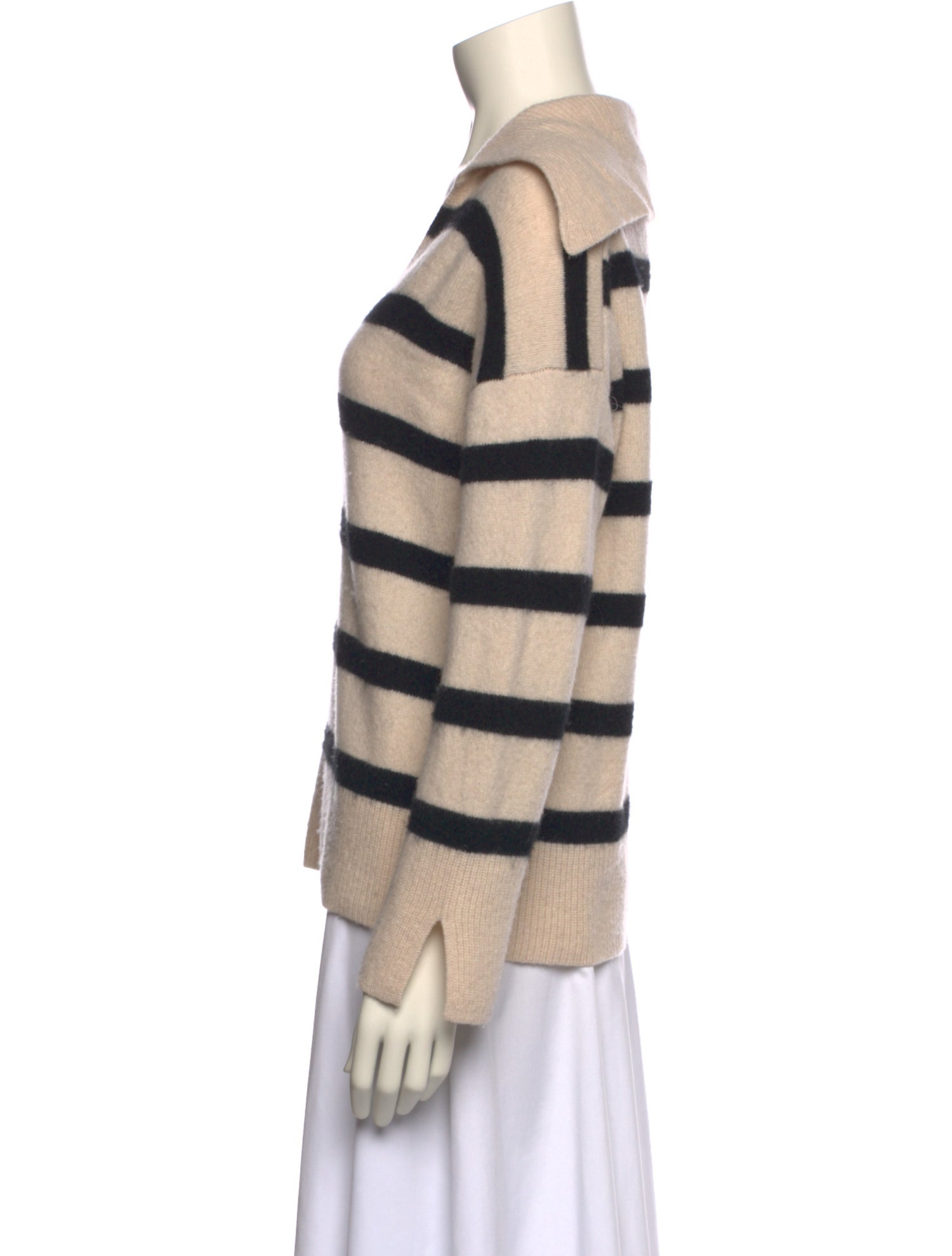 Massimo Dutti Wool Striped Sweater