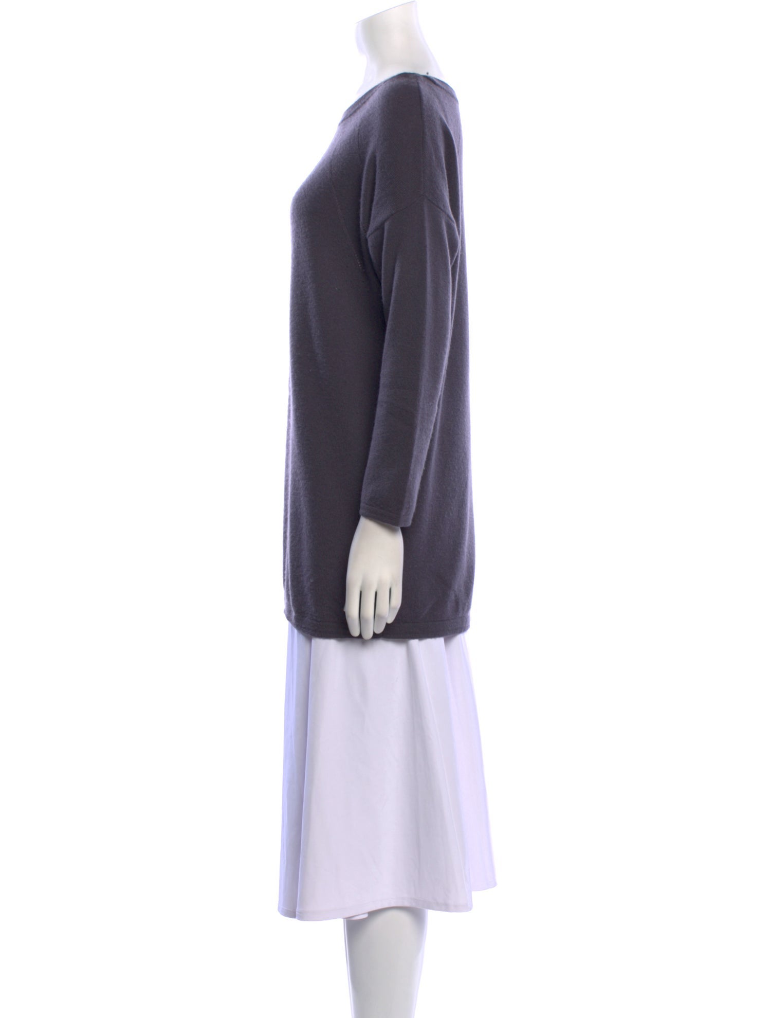 Duffy Cashmere Scoop Neck Sweater