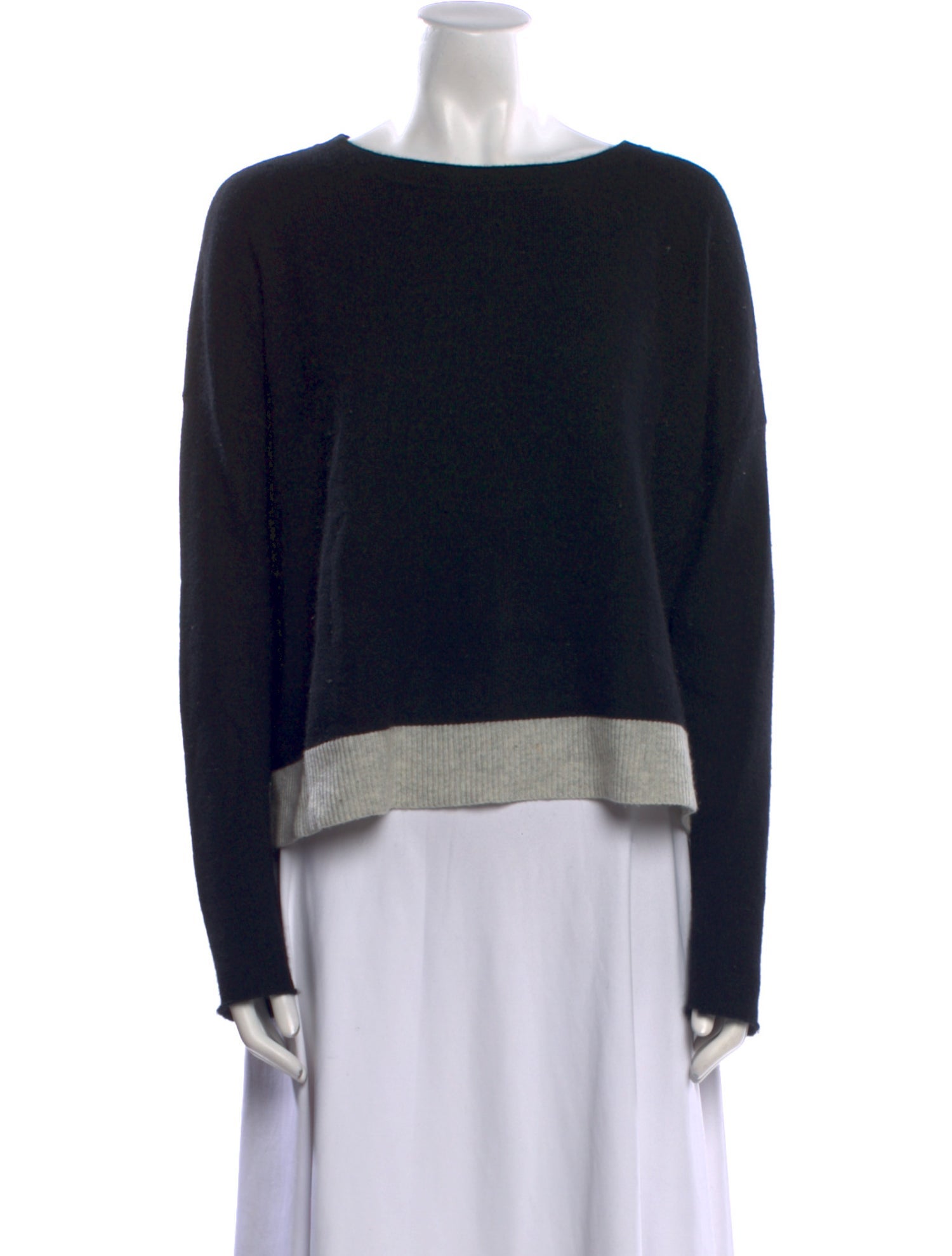 Duffy Cashmere Bateau Neckline Sweater