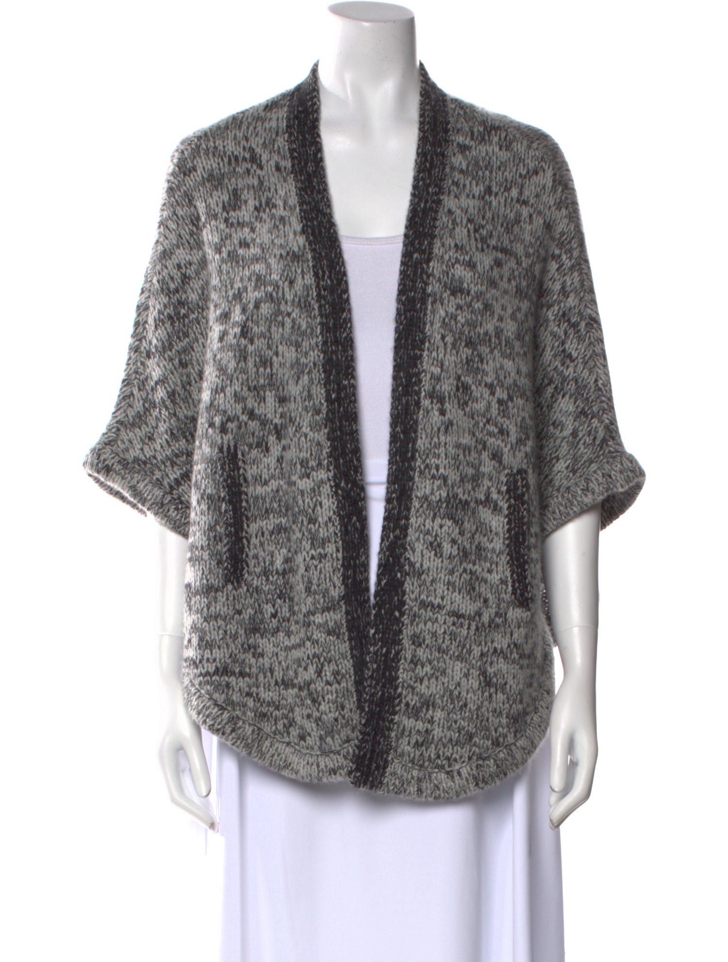 Duffy Cashmere Open Front Sweater