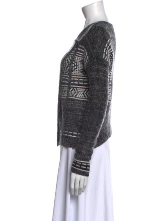 Duffy Merino Wool Printed Sweater