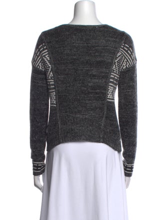Duffy Merino Wool Printed Sweater
