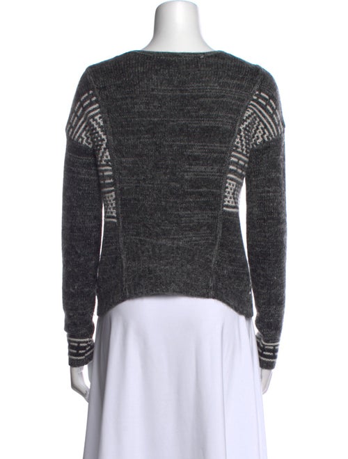 Duffy Merino Wool Printed Sweater