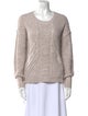 Duffy Merino Wool Scoop Neck Sweater