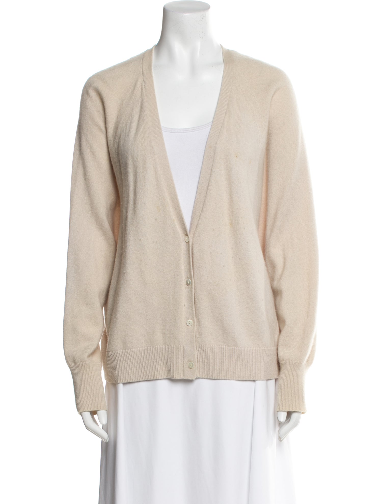 Duffy Cashmere Open Front Sweater