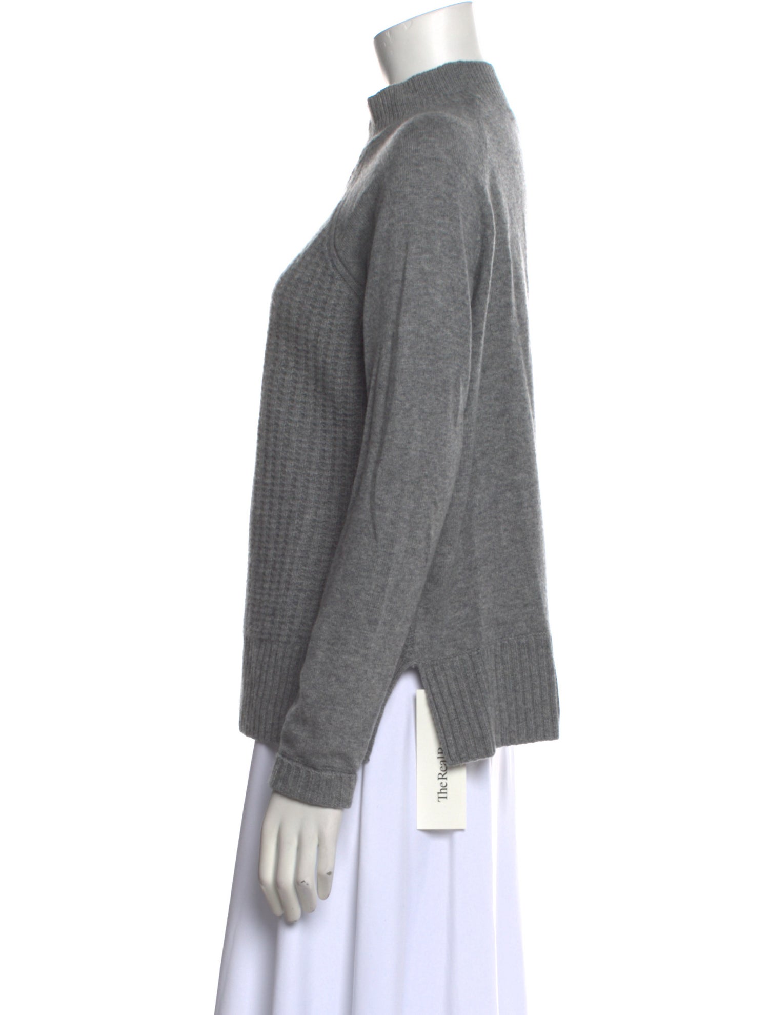 Duffy Cashmere Mock Neck Sweater