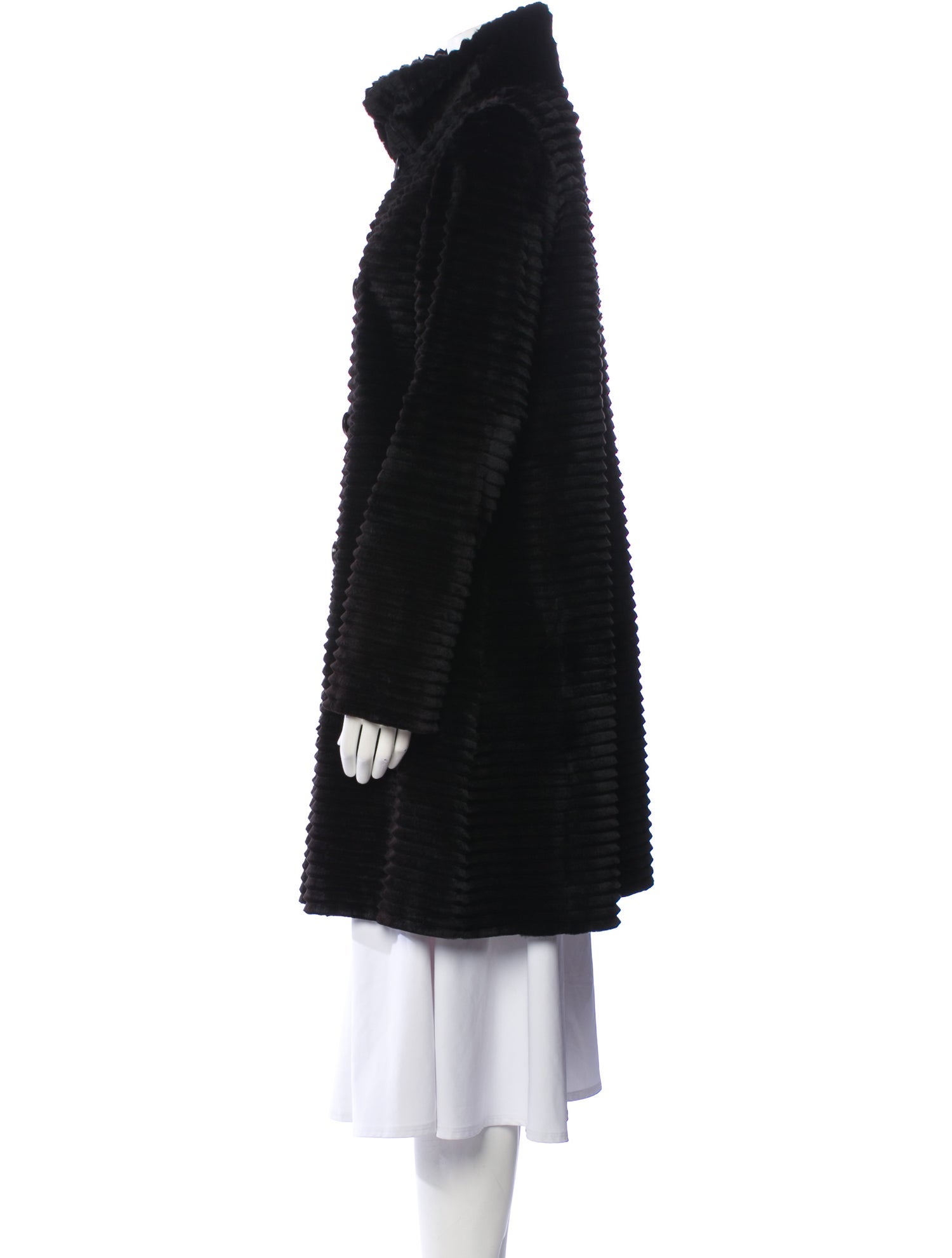 Blue Duck Fur Fur Coat