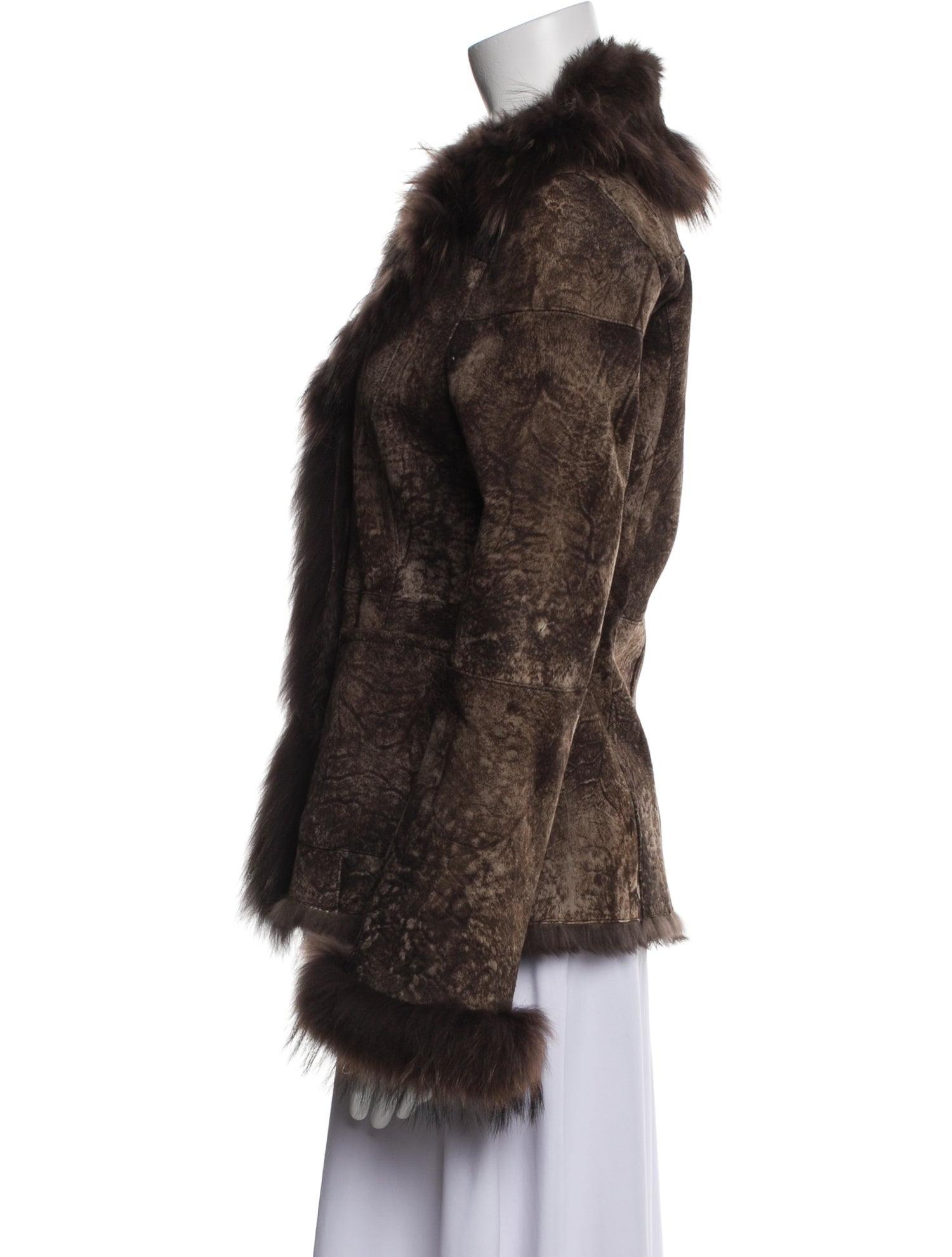 Blue Duck Fur Fur Coat