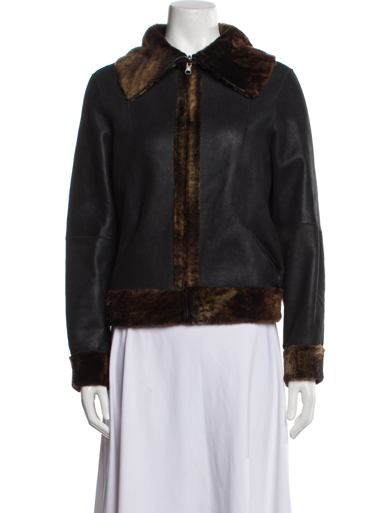 Blue Duck Shearling Fur Jacket