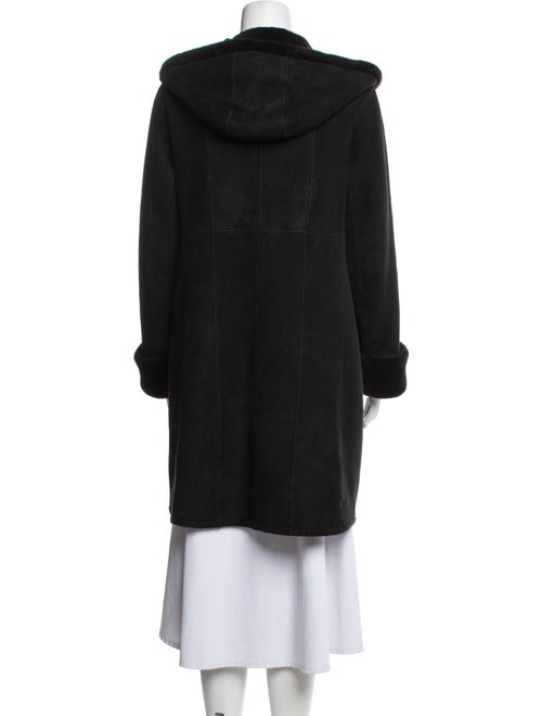 Blue Duck Shearling Fur Coat