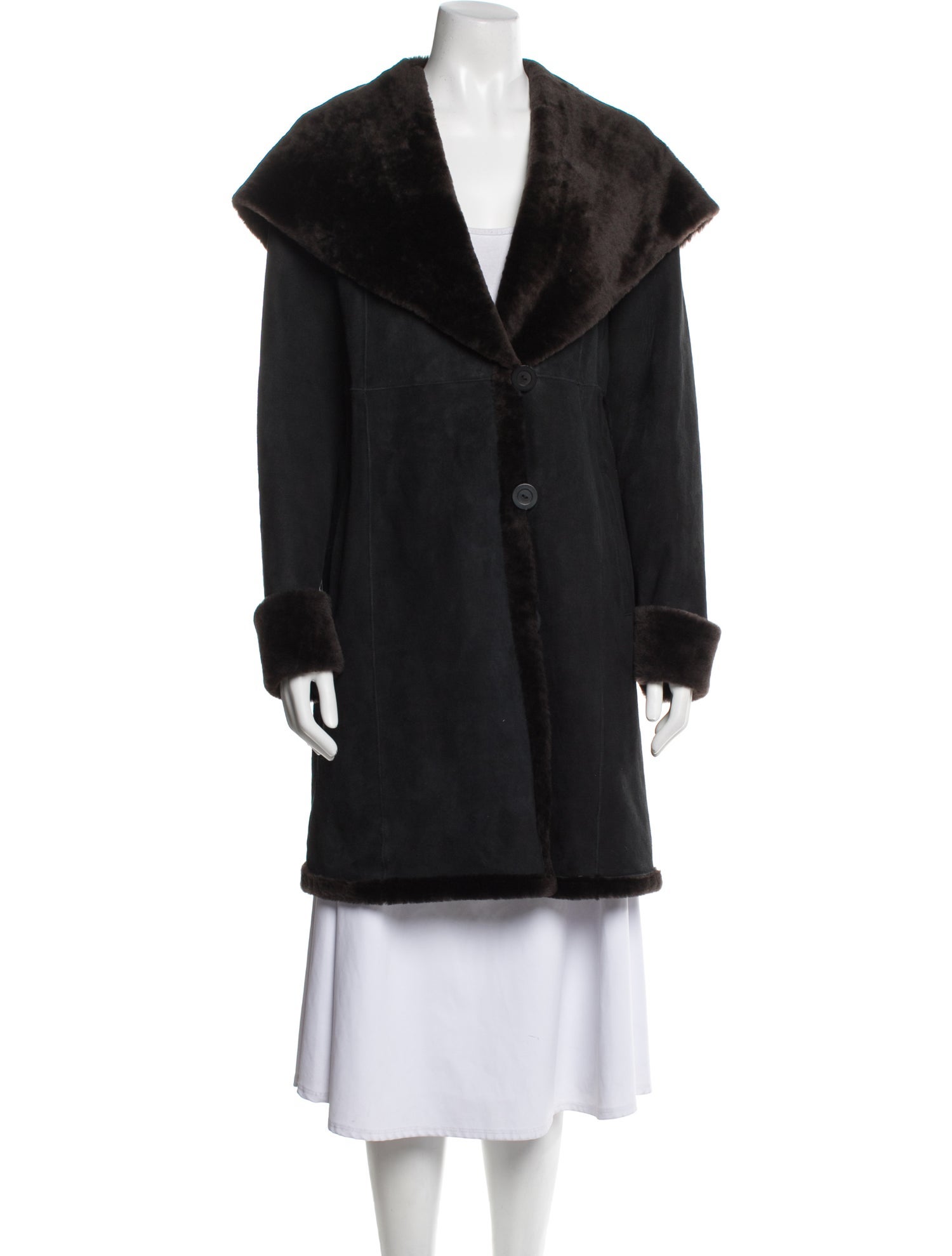 Blue Duck Leather Fur Jacket