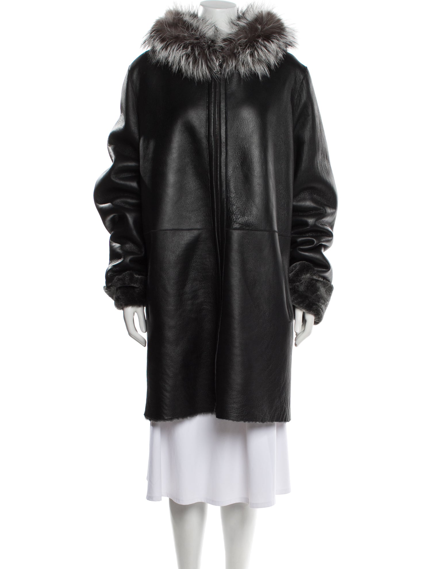 Blue Duck Shearling Fur Jacket