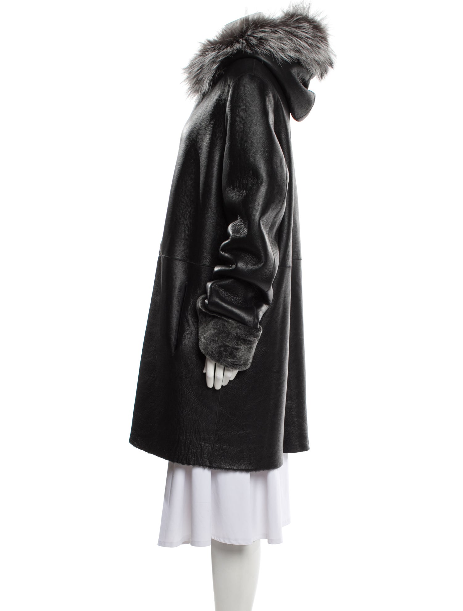 Blue Duck Shearling Fur Jacket