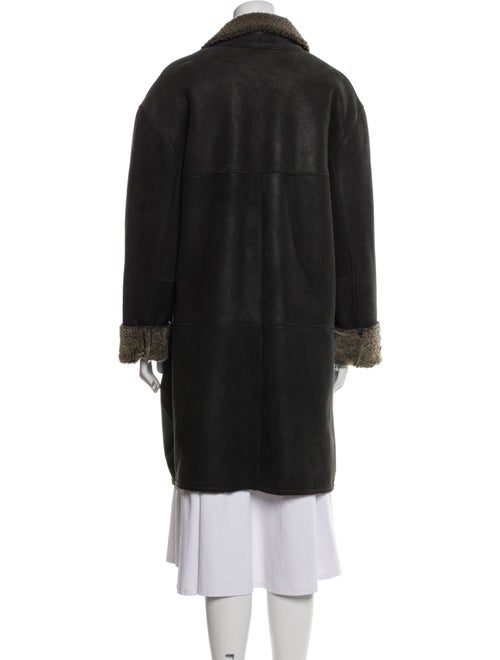 Blue Duck Shearling Fur Coat