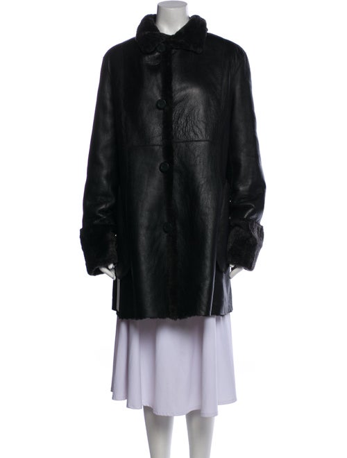 Blue Duck Shearling Fur Coat