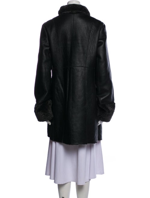 Blue Duck Shearling Fur Coat