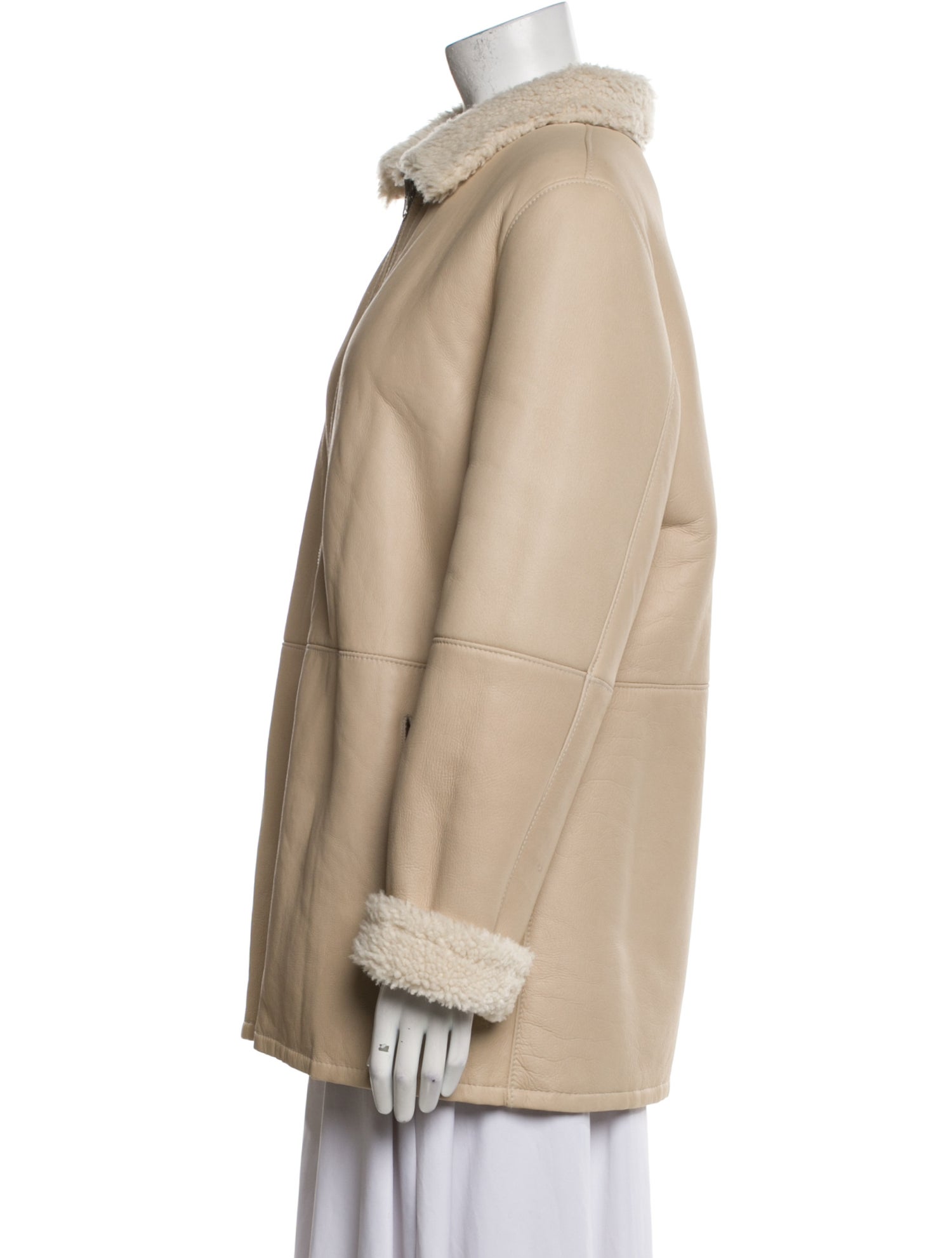 Blue Duck Shearling Faux Fur Coat