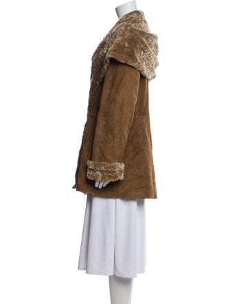 Blue Duck Shearling Fur Coat