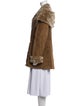 Blue Duck Shearling Fur Coat