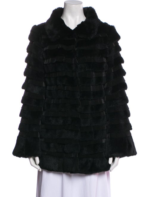 Blue Duck Fur Faux Fur Coat