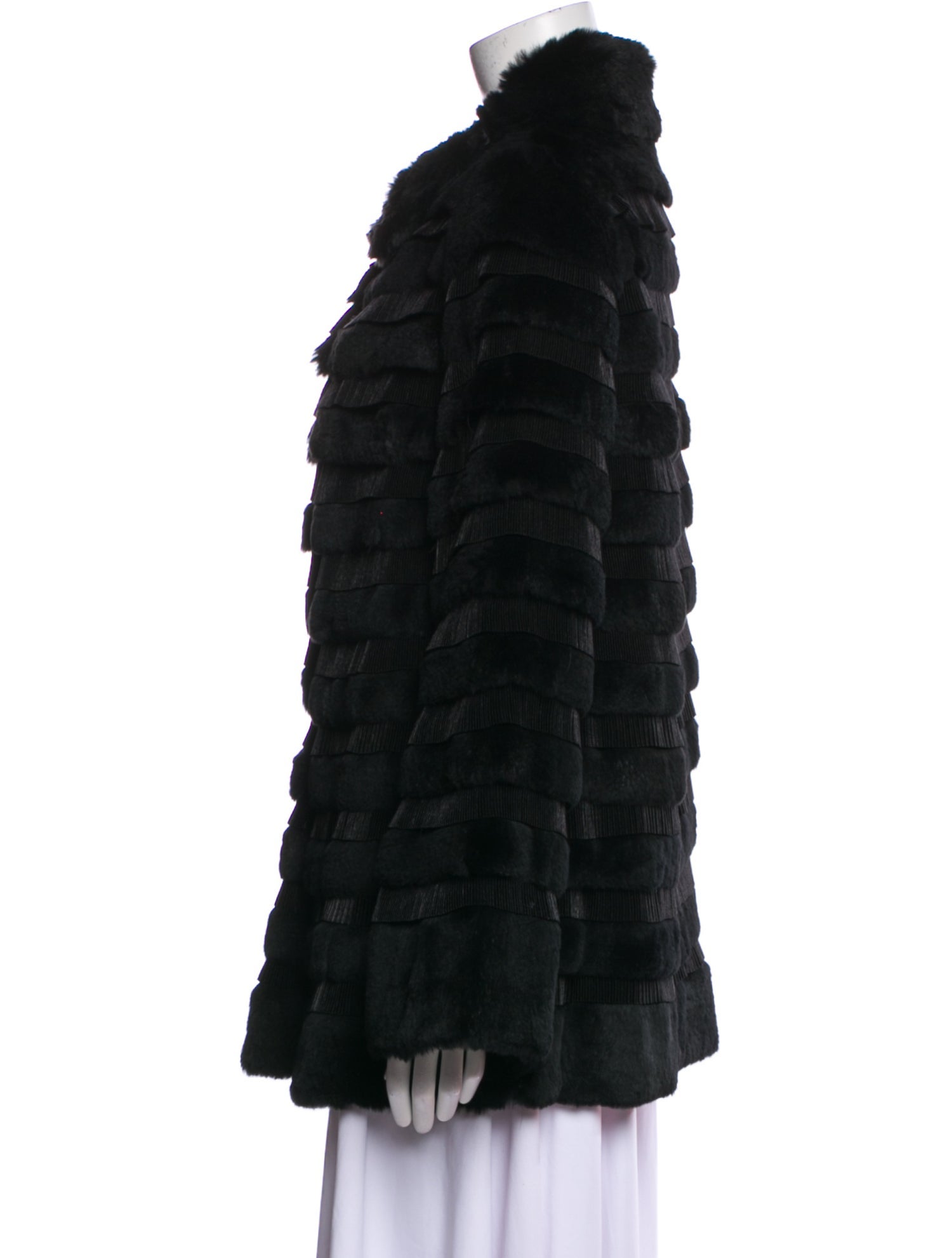 Blue Duck Fur Faux Fur Coat