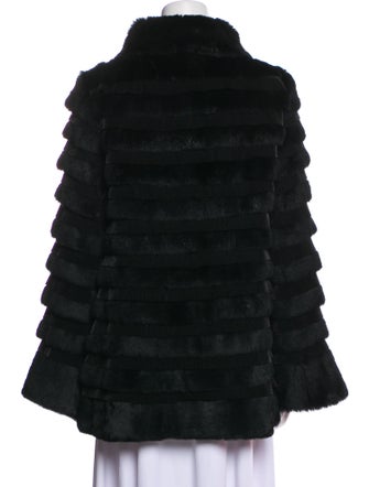 Blue Duck Fur Faux Fur Coat