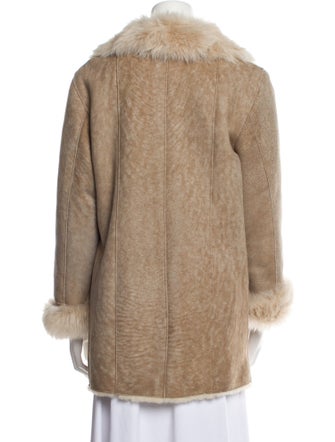 Blue Duck Shearling Fur Coat