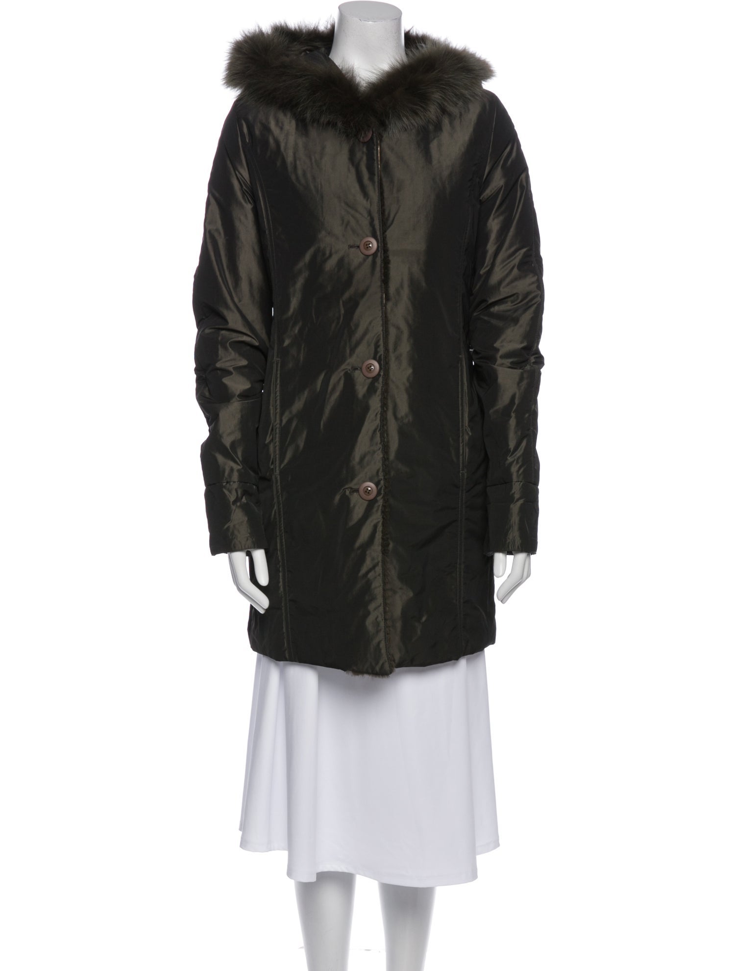 Blue Duck Faux Fur Coat