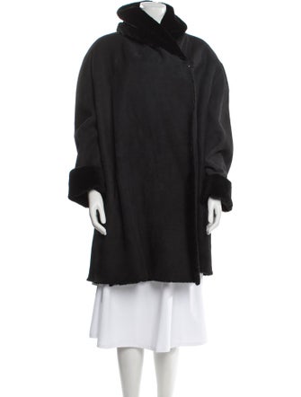 Blue Duck Shearling Fur Coat