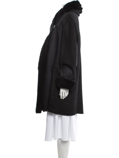 Blue Duck Shearling Fur Coat