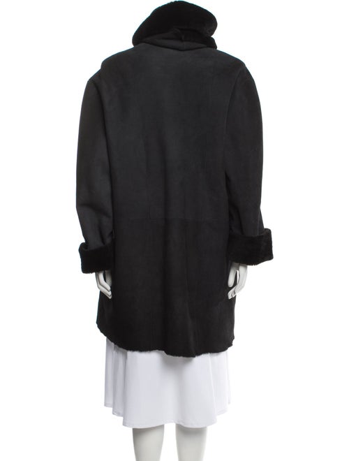 Blue Duck Shearling Fur Coat