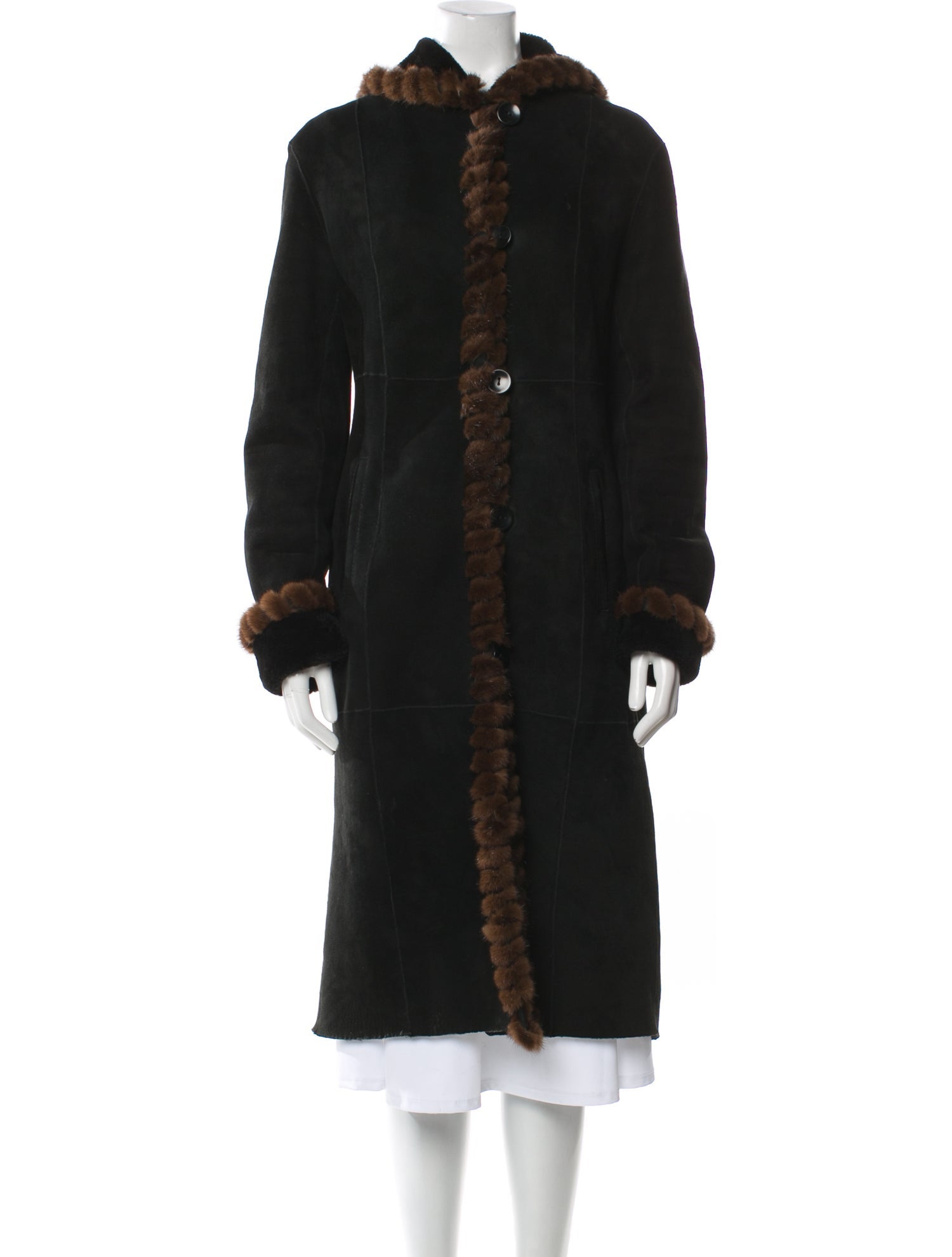 Blue Duck Faux Fur Coat