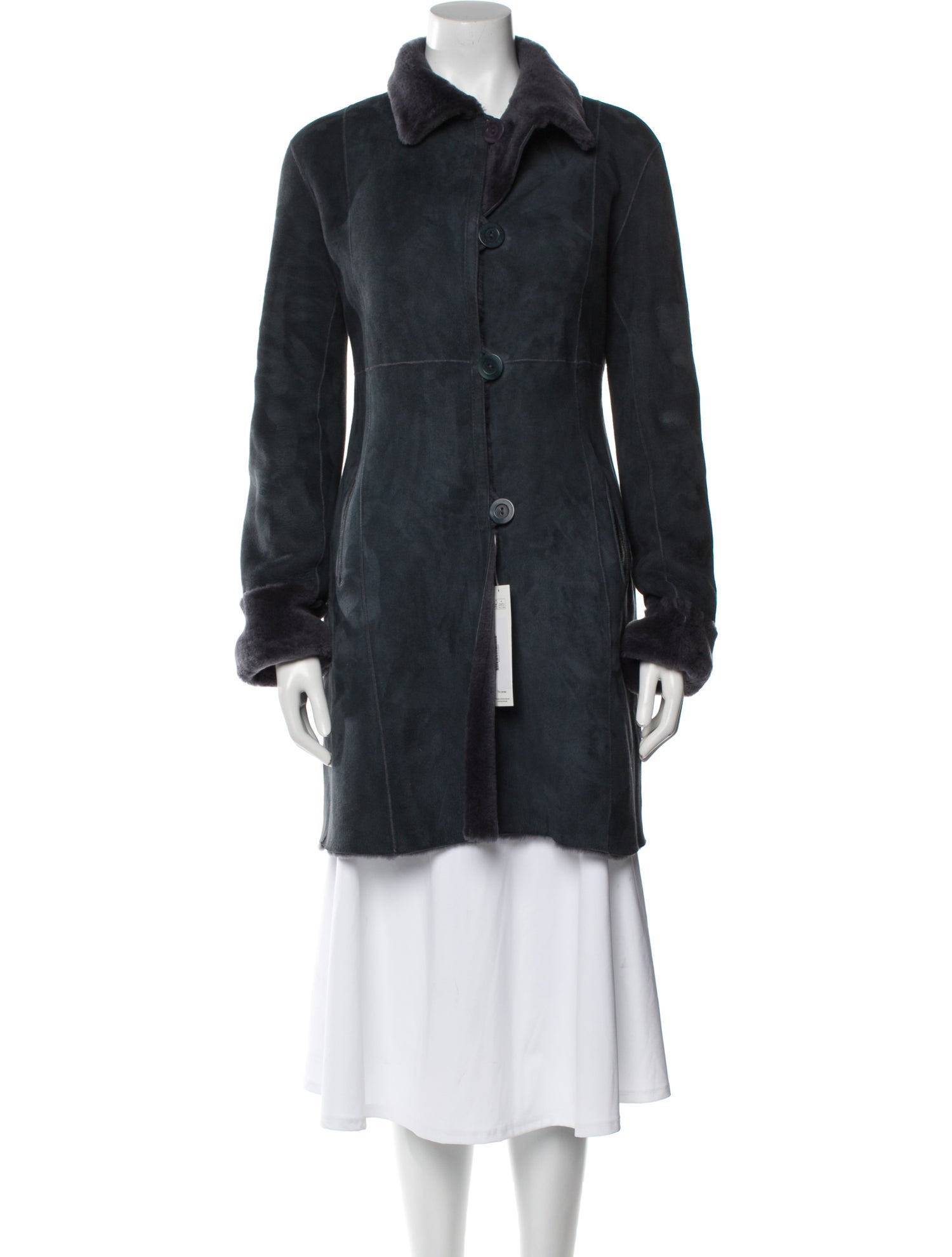 Blue Duck Shearling Fur Jacket