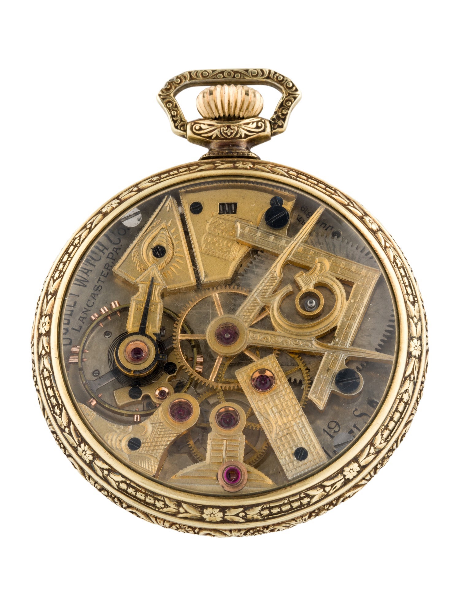 Dudley Stephens Masonic Pocket Watch