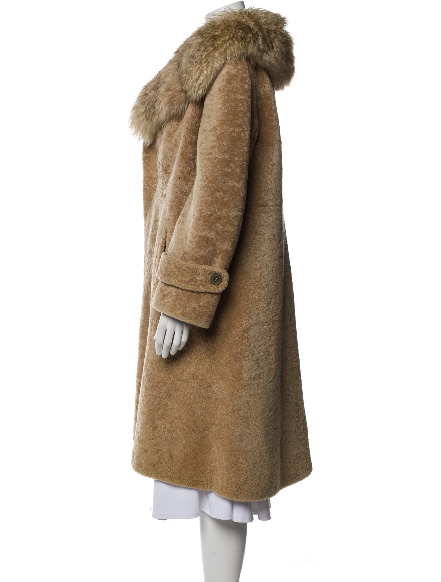 Duplers Furs Vintage Shearling Fur Coat